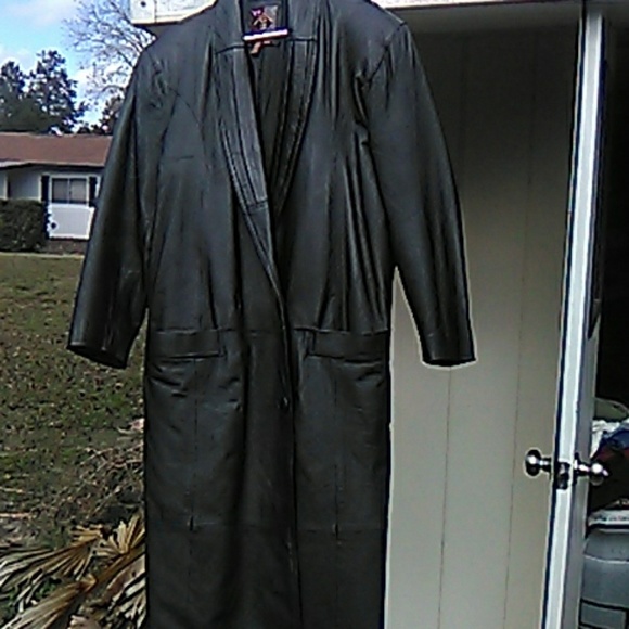 Women's full length leather - Picture 1 of 6